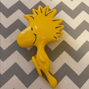 Vintage Avon Woodstock Peanuts Hair Brush Yellow